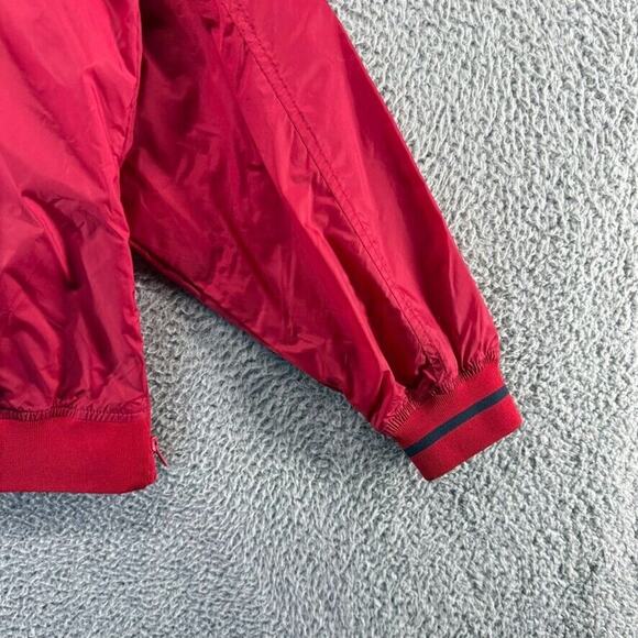 Vintage PGA Tour Windbreaker Jacket Men's Large Red Pullover Embroidered Logo - Picture 3 of 9